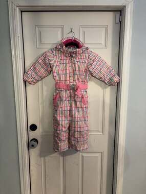 Spyder Small to Tall Girls Ski Snowsuit Size 3